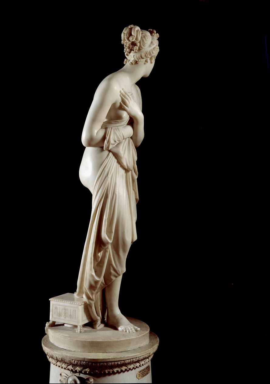 Venere Itálica. Escultura em mármore de Antonio Canova