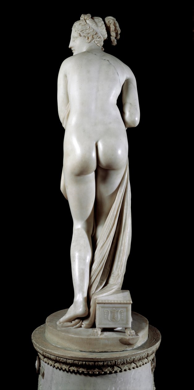 Venere Itálica. Escultura em mármore de Antonio Canova (1757 - 1822) de Antonio Canova