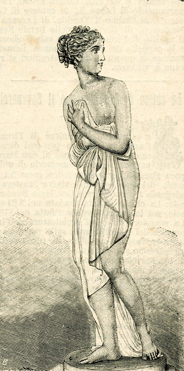 Venus Italica, de Antonio Canova (1757-1822), Galleria Palatina, Florença, Toscana, Itália de Antonio Canova