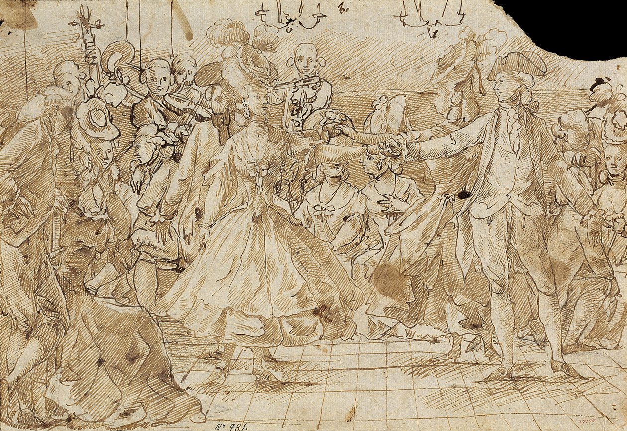 Minueto, c. 1780 de Antonio Casanovas Torrents