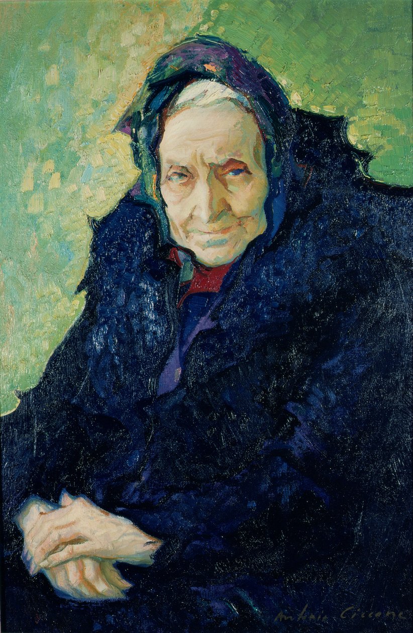 Elettra em Violeta Azul, 1966-67 de Antonio Ciccone