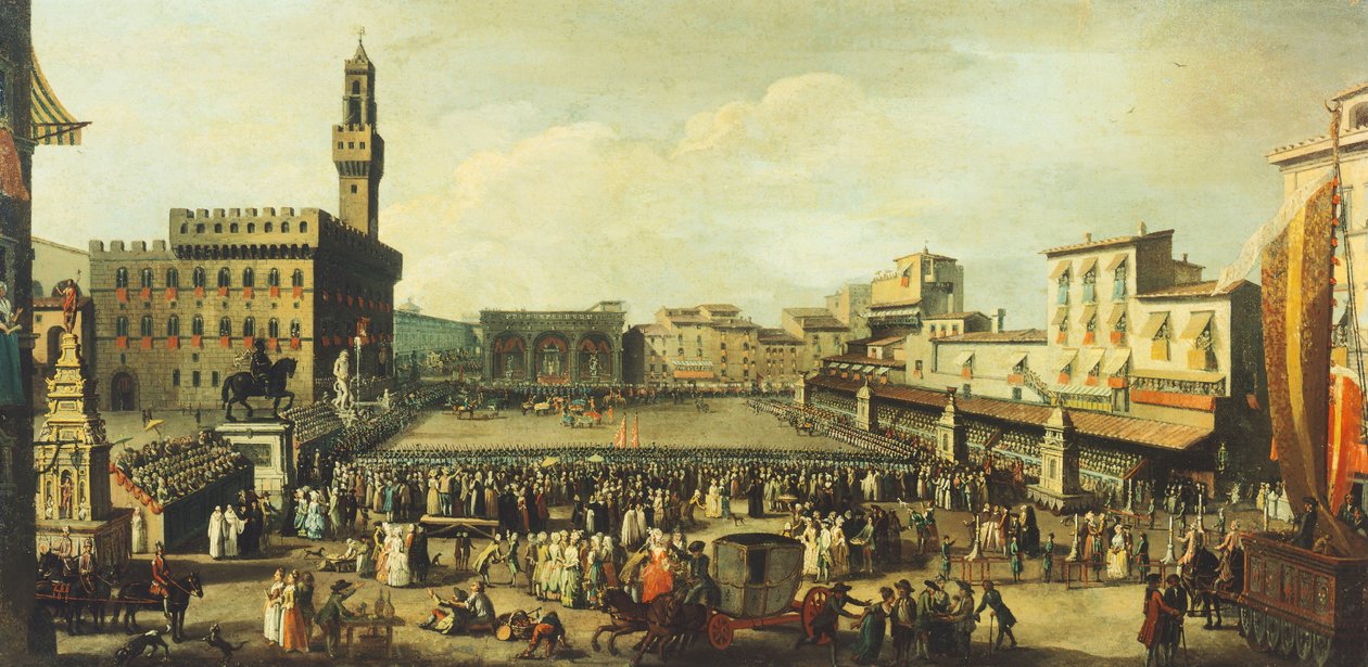 Festival na Piazza della Signoria de Antonio Cioci de Antonio Cioci or Ciocchi