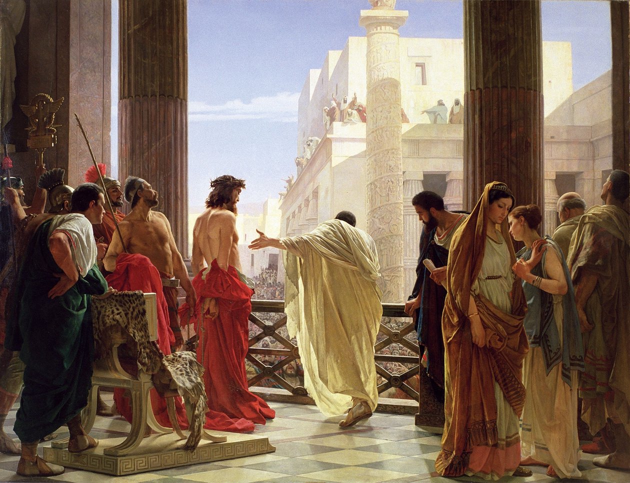 Ecce Homo (Eis o Homem!) de Antonio Ciseri