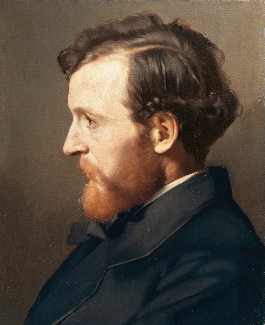 Retrato de Vincenzo Ciseri por Antonio Ciseri (1821-1891) de Antonio Ciseri