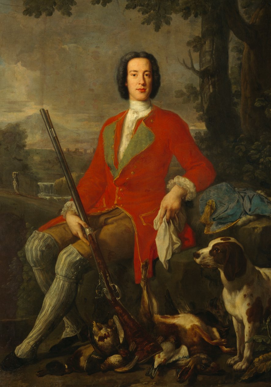 William Howard, Visconde Andover, c.1735 (óleo sobre tela) de Antonio David