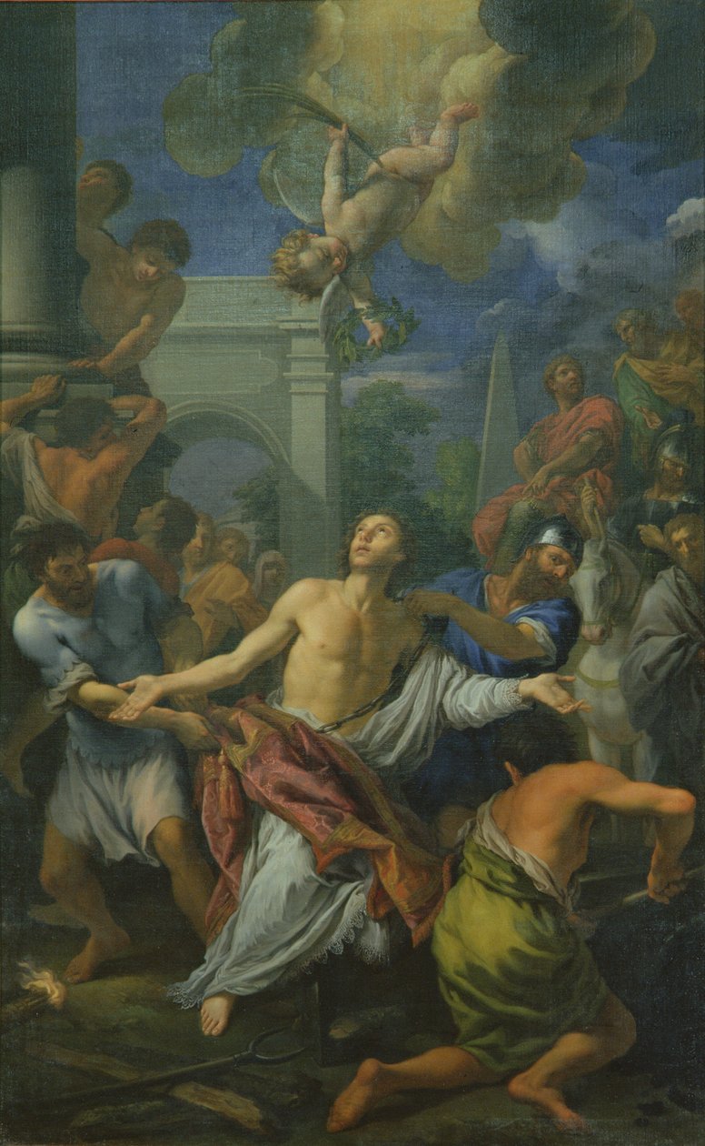 O martírio de São Lourenço de Antonio Domenico Gabbiani