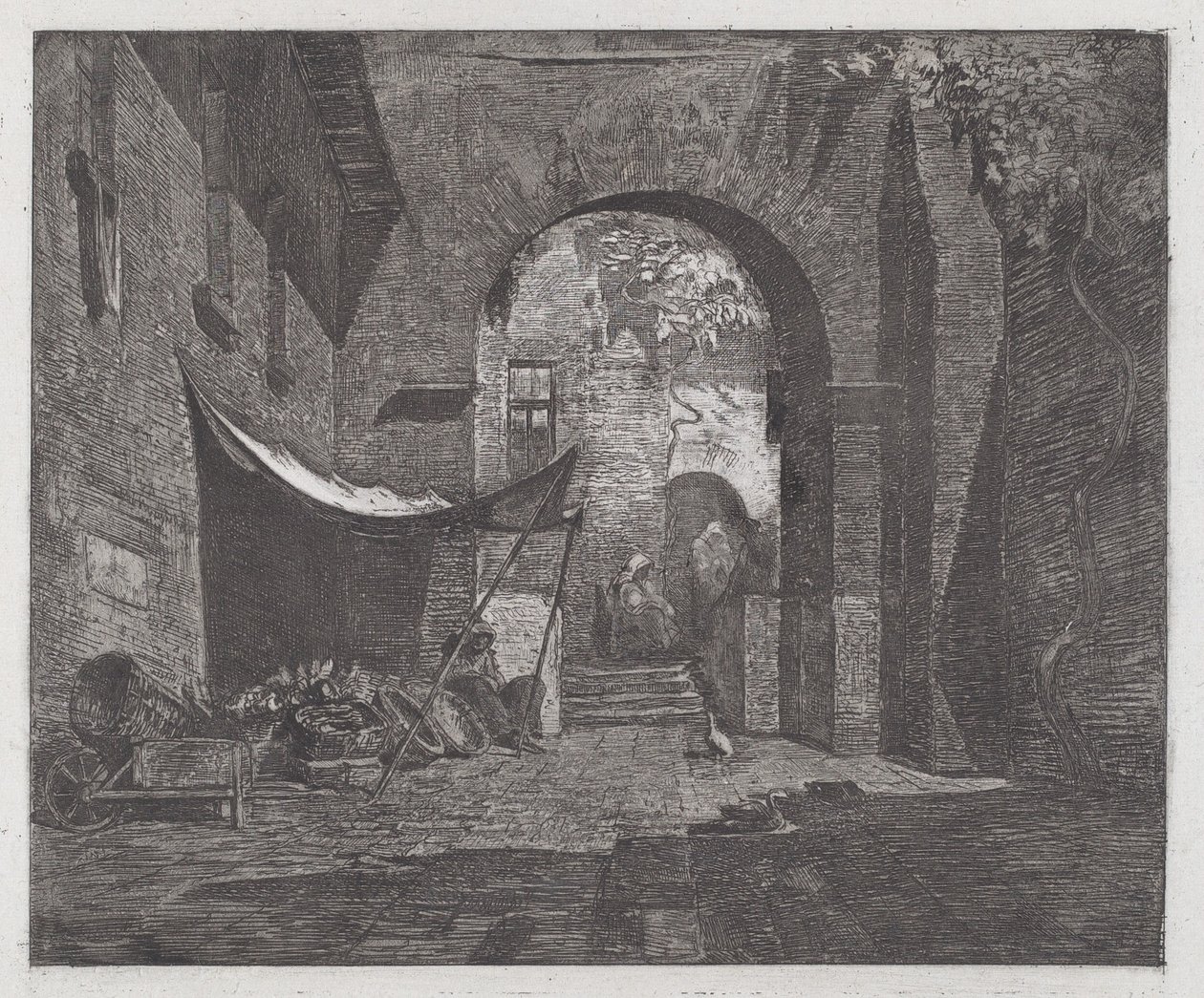 Na Ligúria de Antonio Fontanesi