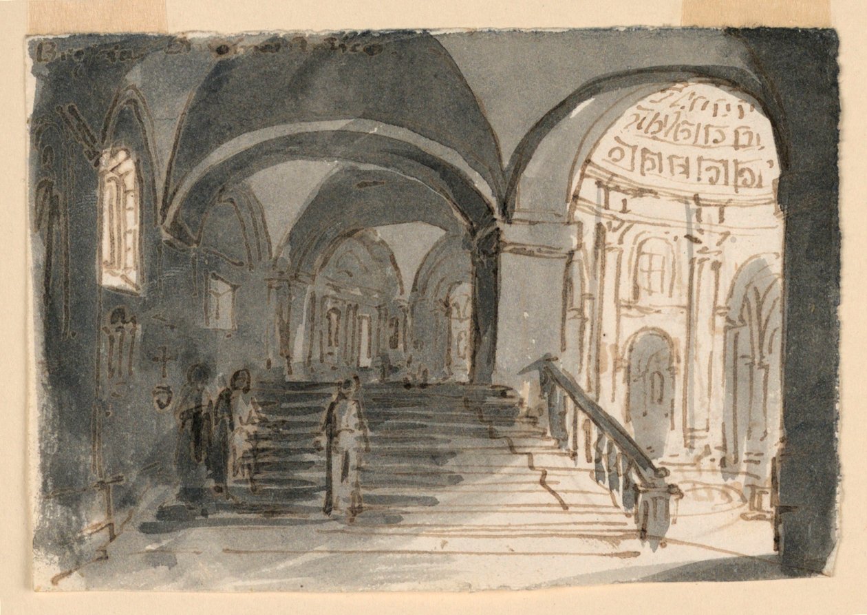 Antiga Catedral de Brescia de Antonio Giuseppe Basoli