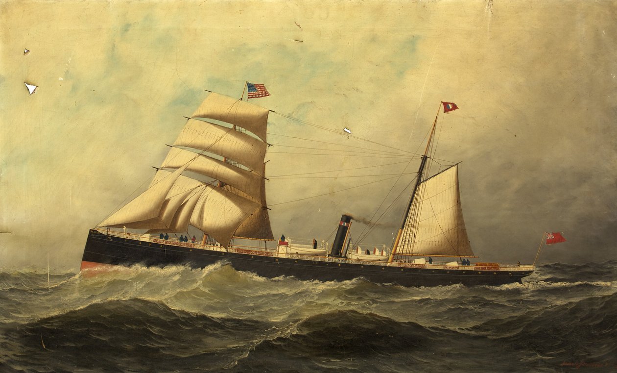 Navio a vapor 