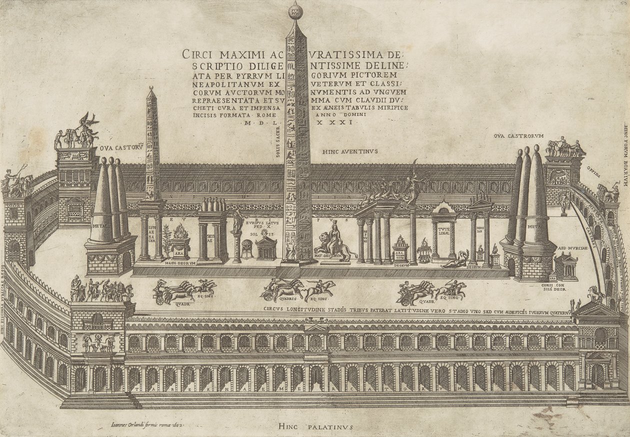 Circi Maximi Accuratissima Descriptio de Antonio Lafreri