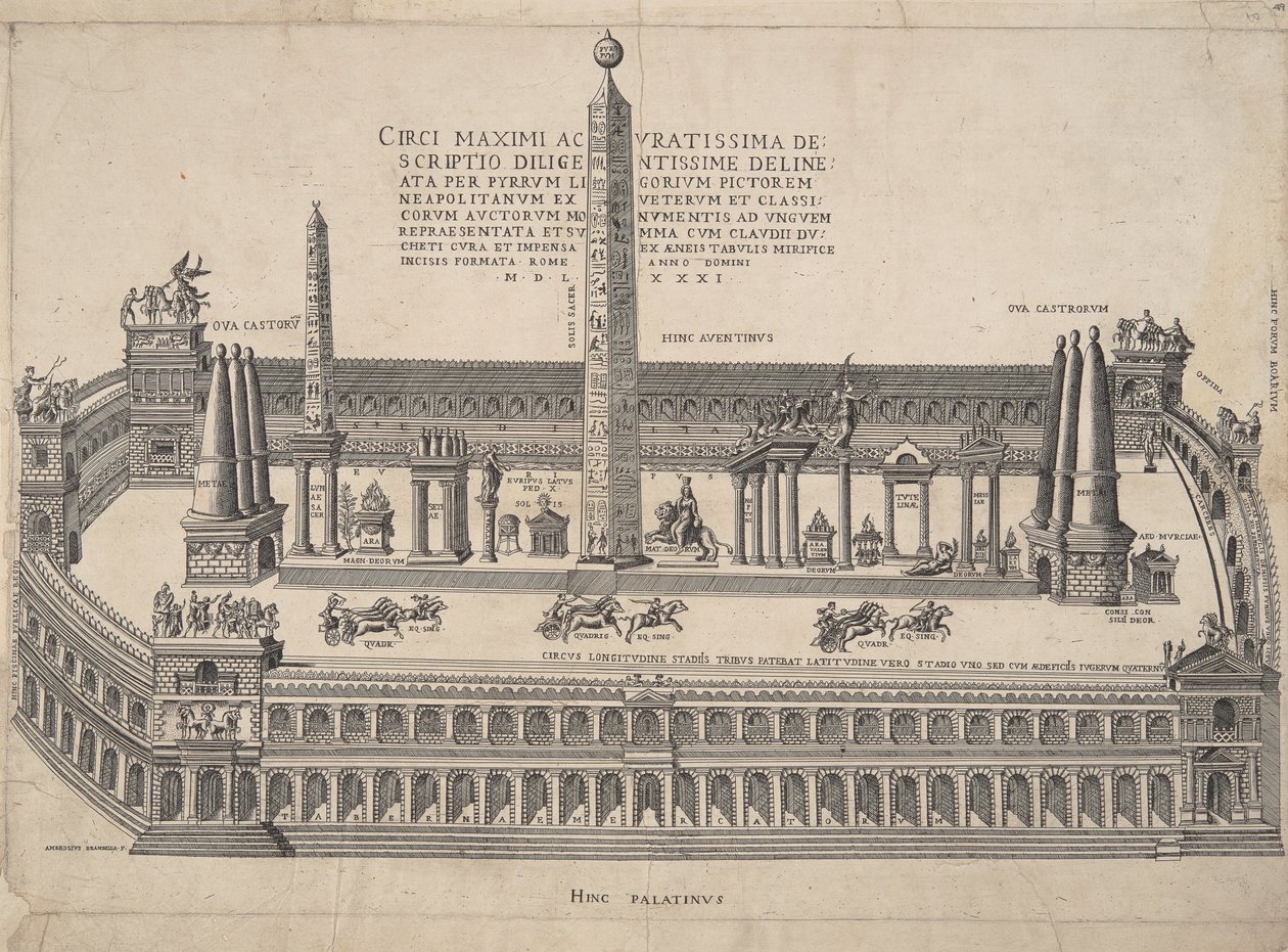 Circi Maximi Accuratissima Descriptio de Antonio Lafreri