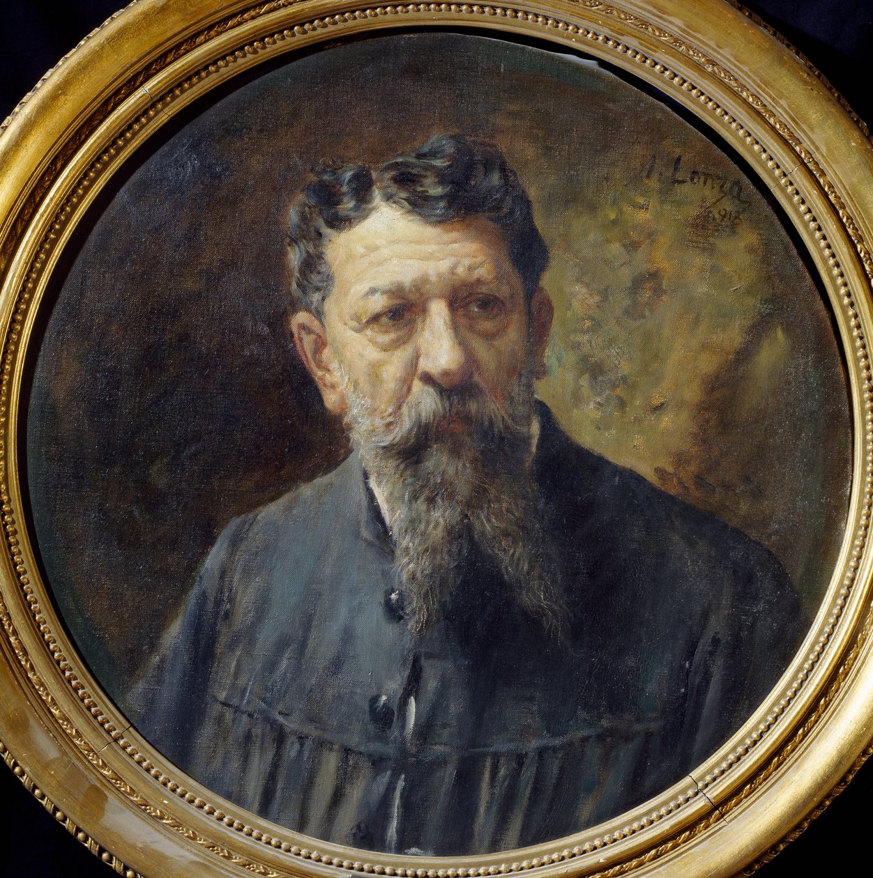 Retrato do Pintor Scomparini, de Antonio Lonza (1846-1918) de Antonio Lonza