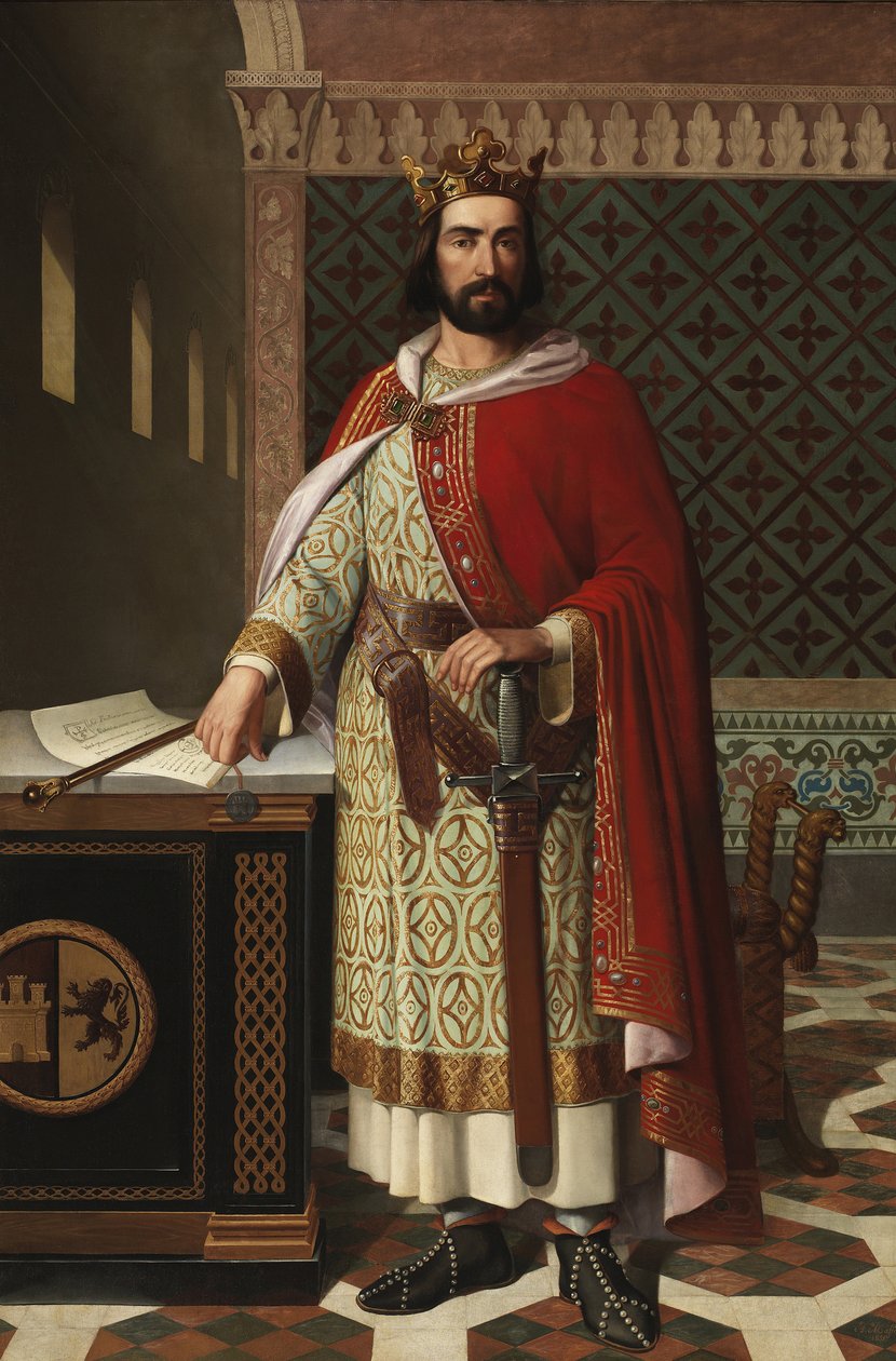Fernando I de Leão e Castela, 1855 de Antonio Maffei Rosal