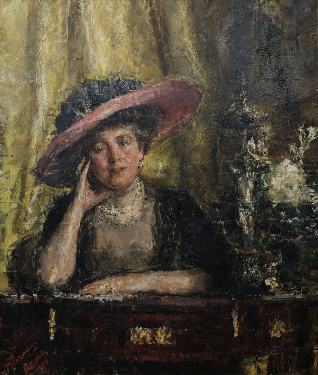 Lady Phillips, 1909. de Antonio Mancini