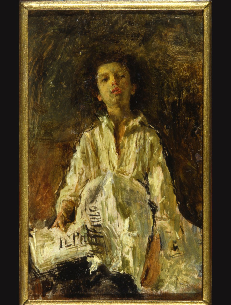 Rapaz dos jornais de Antonio Mancini