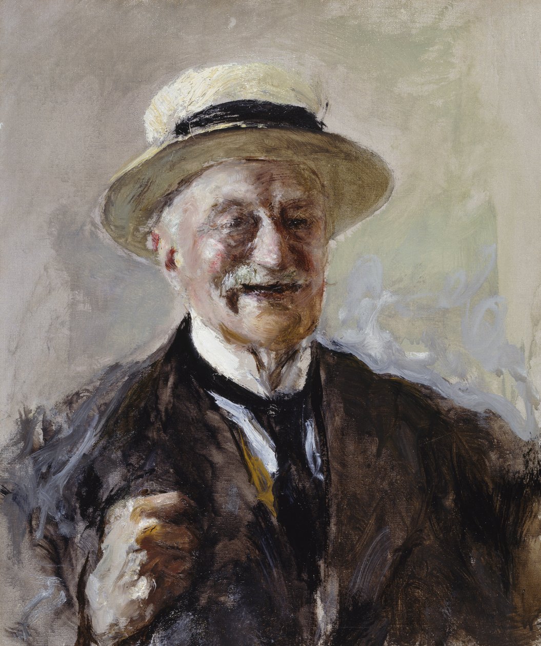 Auto-retrato de Antonio Mancini