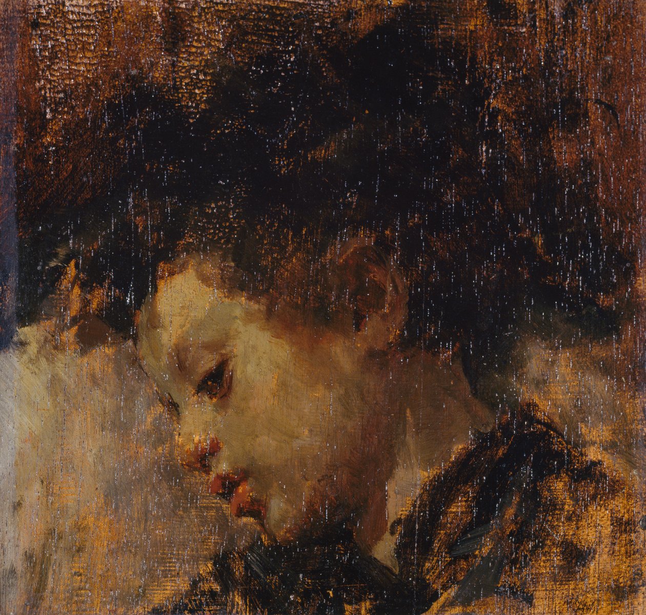 Menino doente de Antonio Mancini