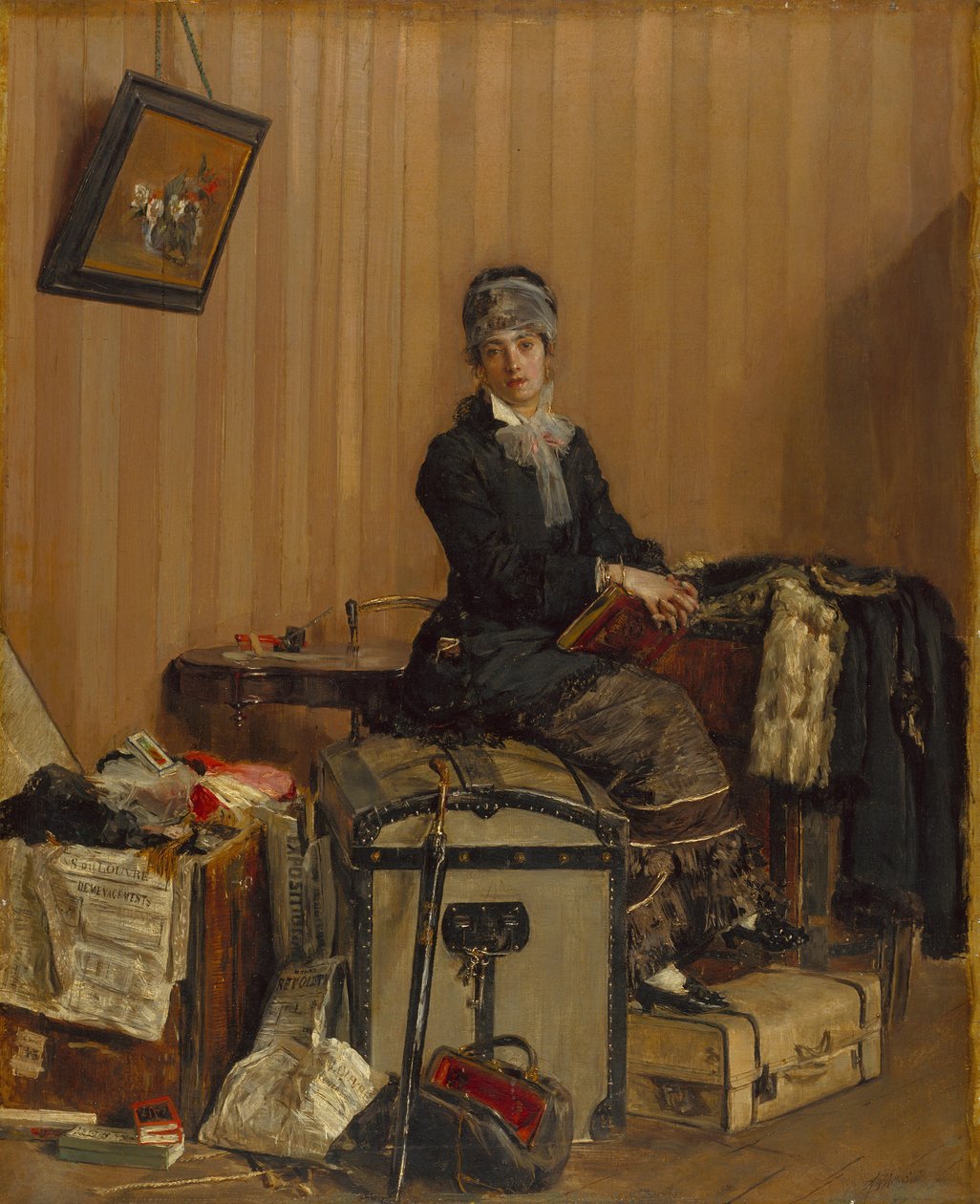 Alfândega, 1877 de Antonio Mancini