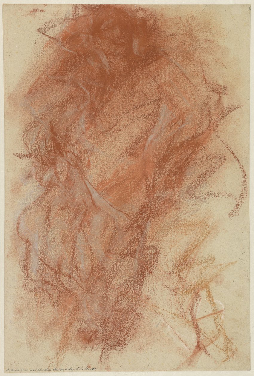mulher sentada de Antonio Mancini