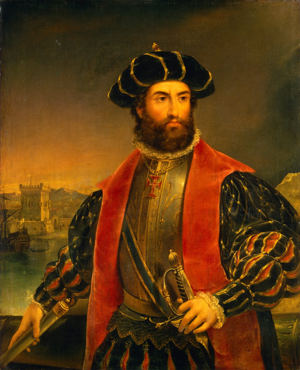 Vasco da Gama (ca. 1460-1524) de Antonio Manuel da Fonseca
