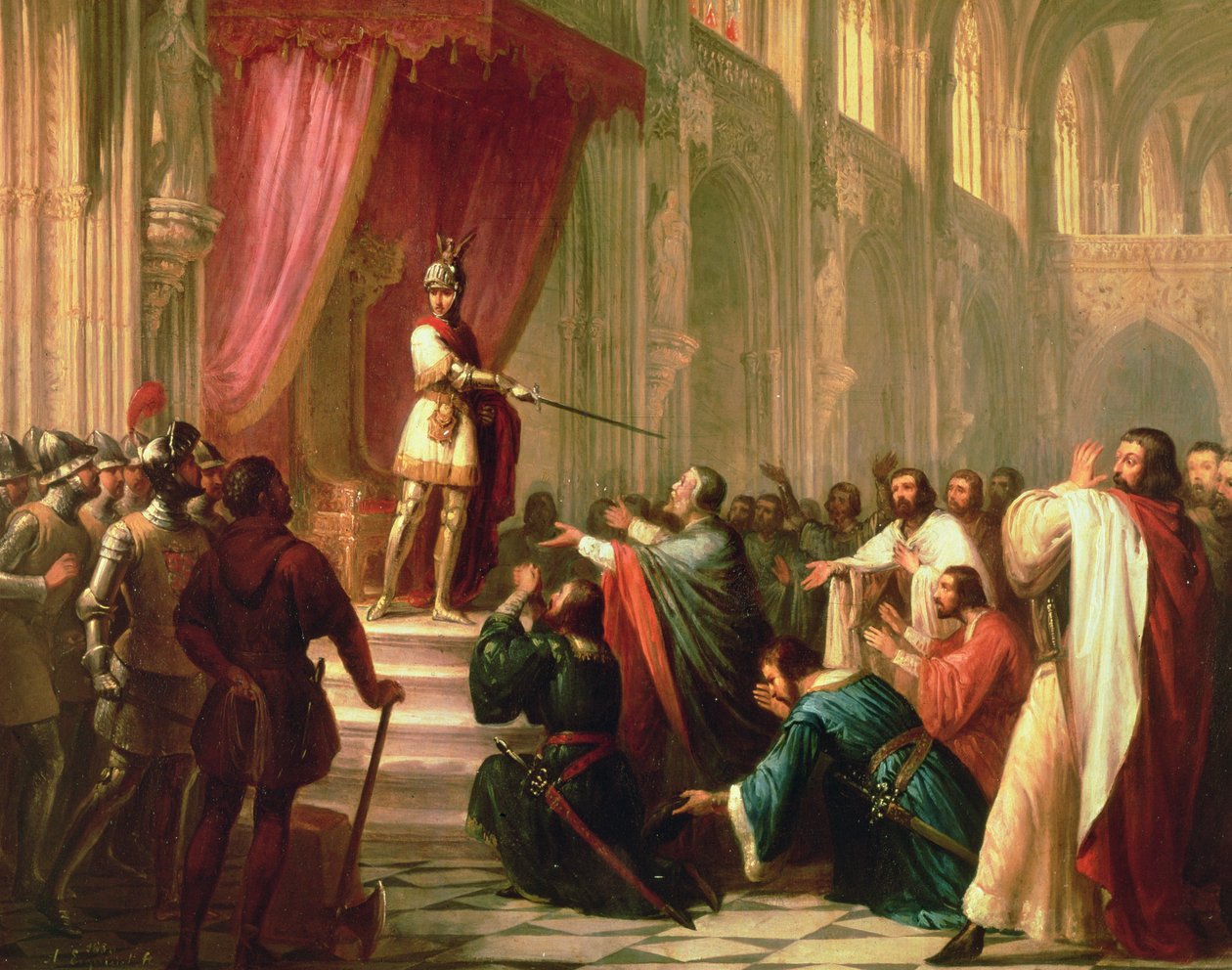 O Sino de Huesca (óleo sobre tela) de Antonio María Esquivel y Suárez de Urbina