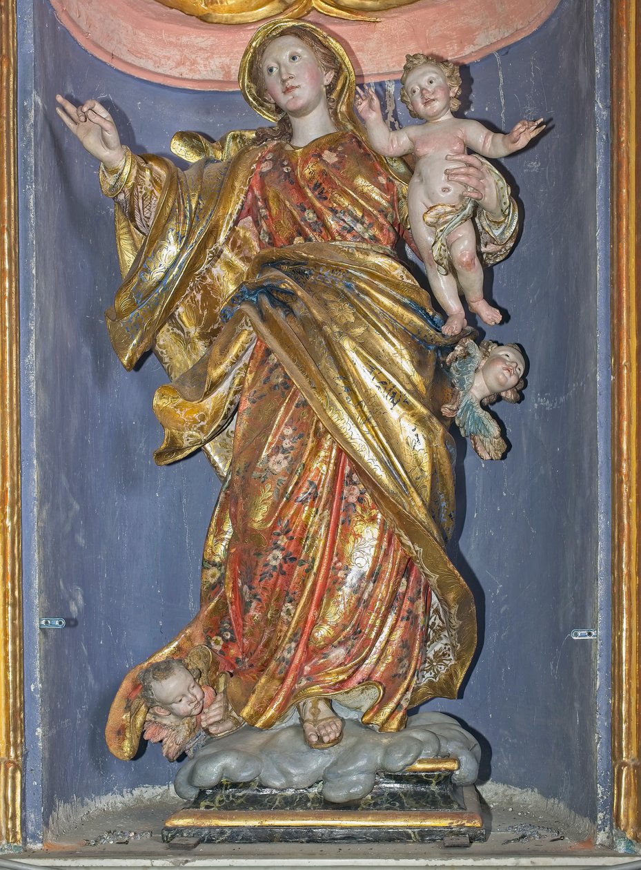 Madonna do Rosário de Antonio Maria Maragliano