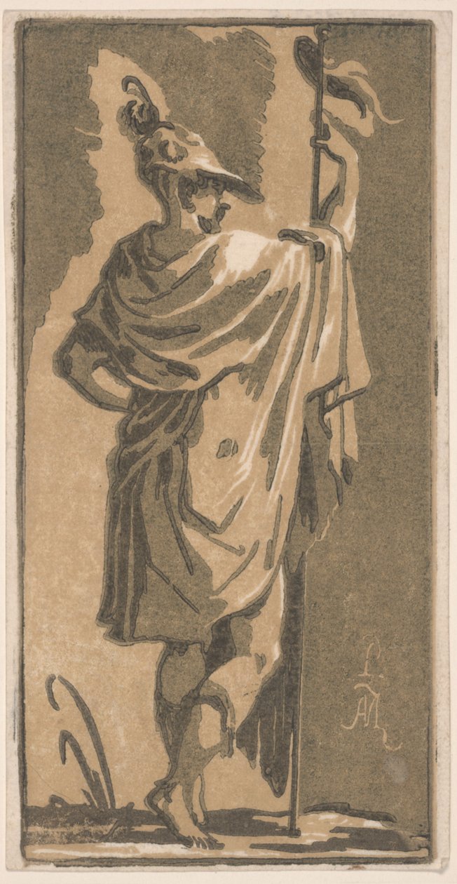 St. James (tinta no papel) de Antonio Maria Zanetti