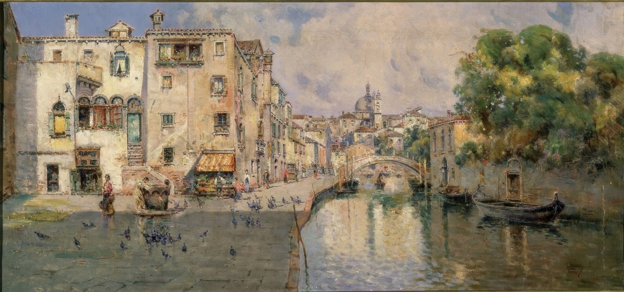 Vista de Veneza de Antonio Maria de Reyna Manescau