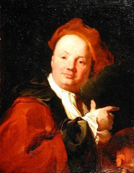Auto-retrato (óleo sobre tela) de Antonio Marini