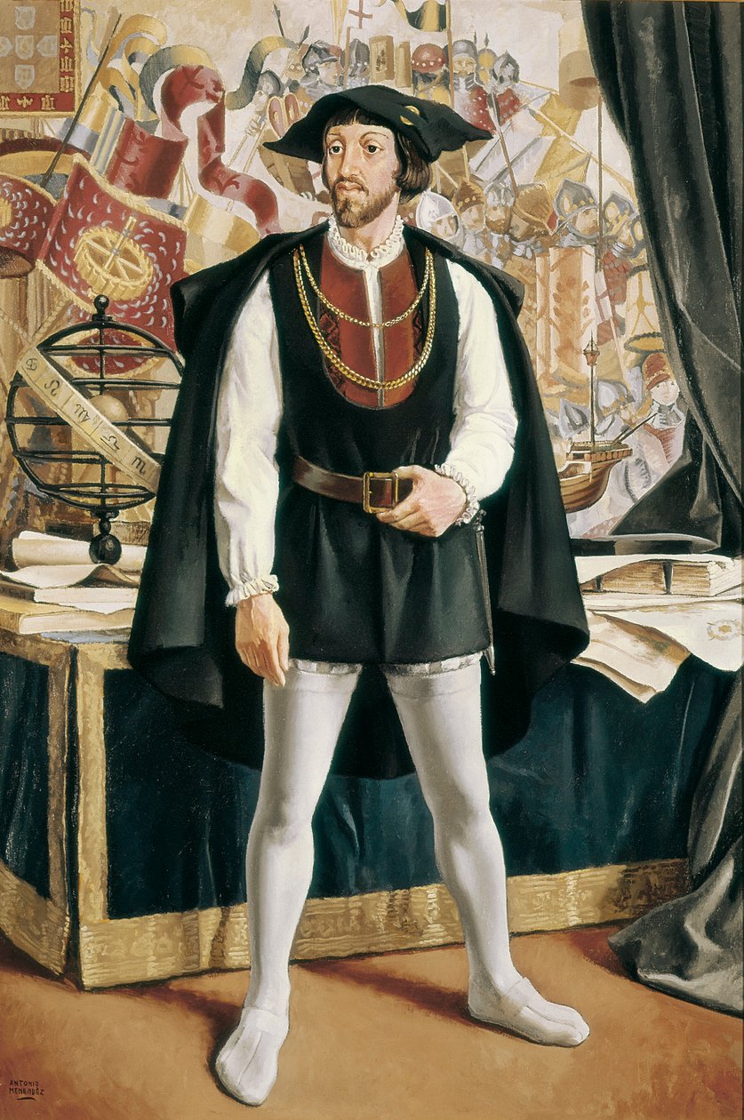 Retrato de João II de Portugal de Antonio Menendez