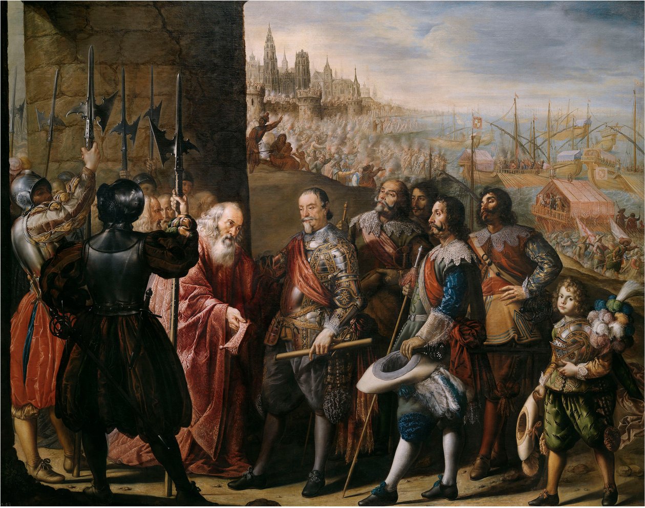 O Relevo de Génova pelo 2º Marquês de Santa Cruz, 1634-1635. de Antonio Pereda y Salgado de