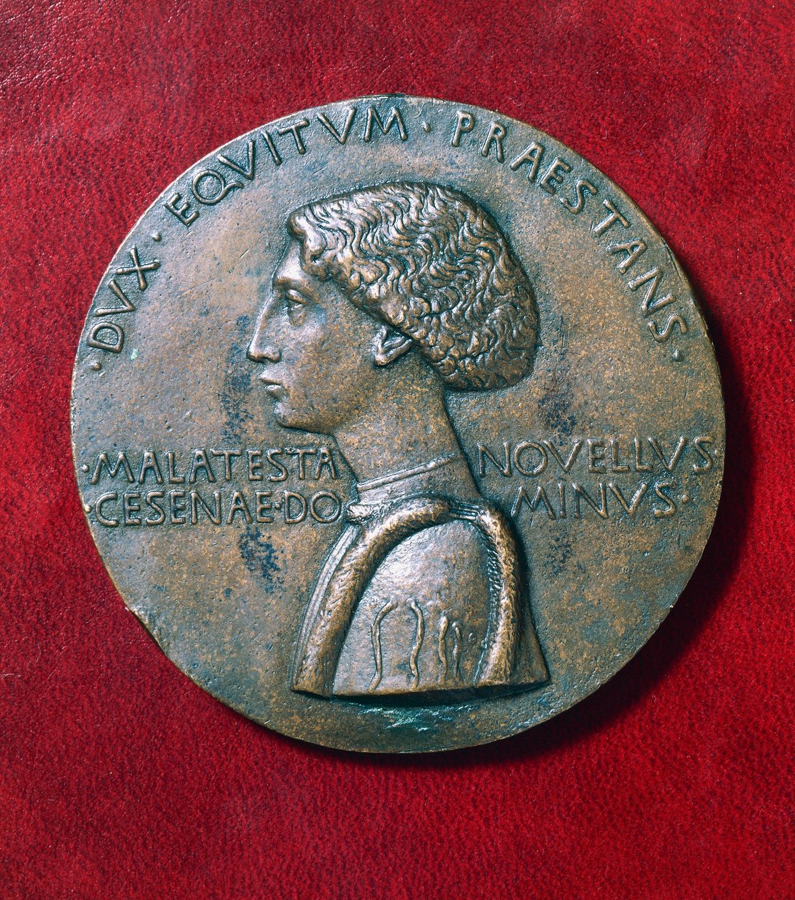 Medalha de Domenico Novello Malatesta (1418-1465) de Antonio Pisanello