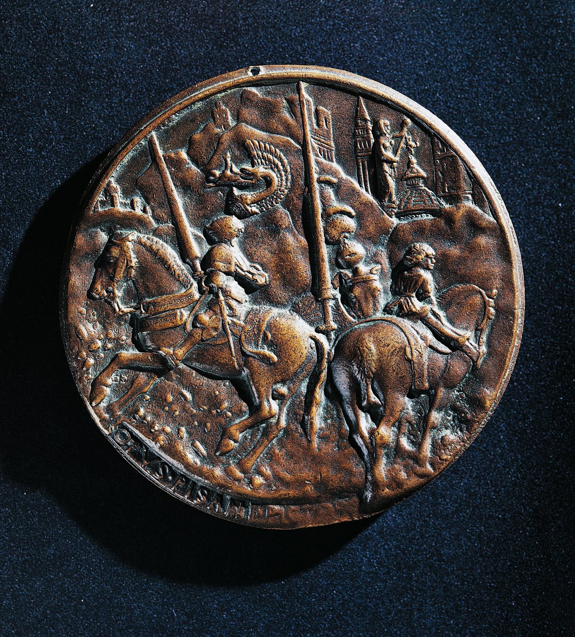 Medalha de Filippo Maria Visconti (1392-1447) de Antonio Pisanello