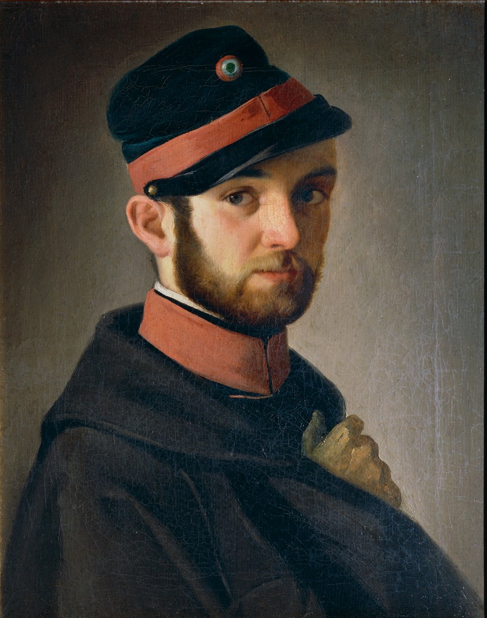 Retrato do Voluntário Toscano, de Antonio Puccinelli de Antonio Puccinelli