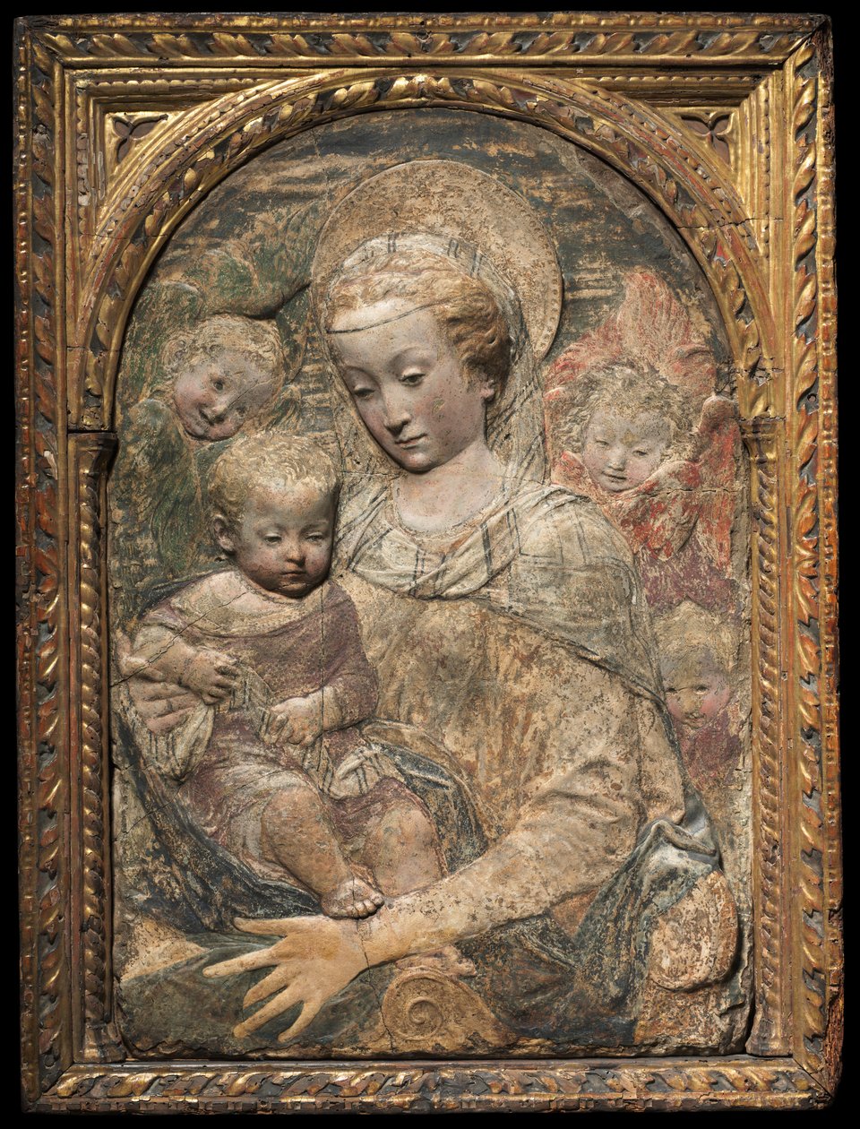 Madonna e criança, c. 1470 de Antonio Rossellino