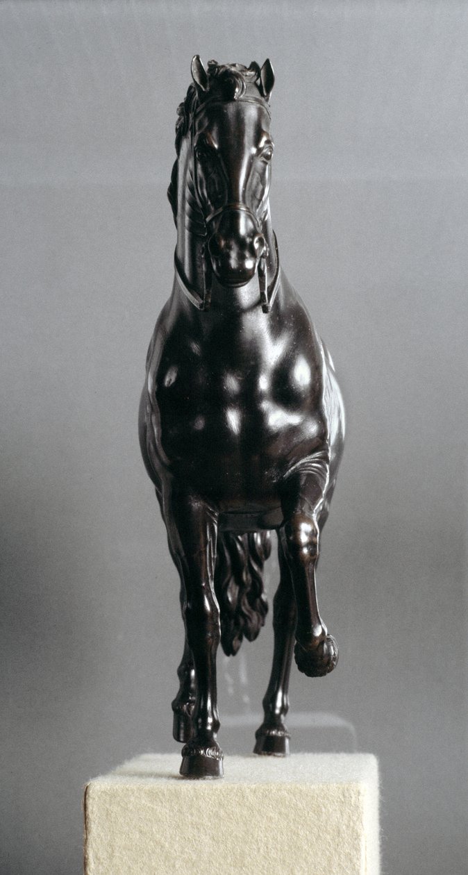 A Pacing Horse, c.1600 (bronze fundido) de Antonio Susini