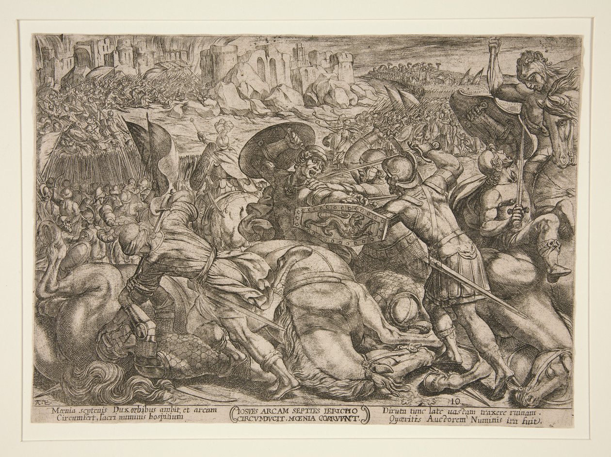 Batalha de Jericó de Antonio Tempesta