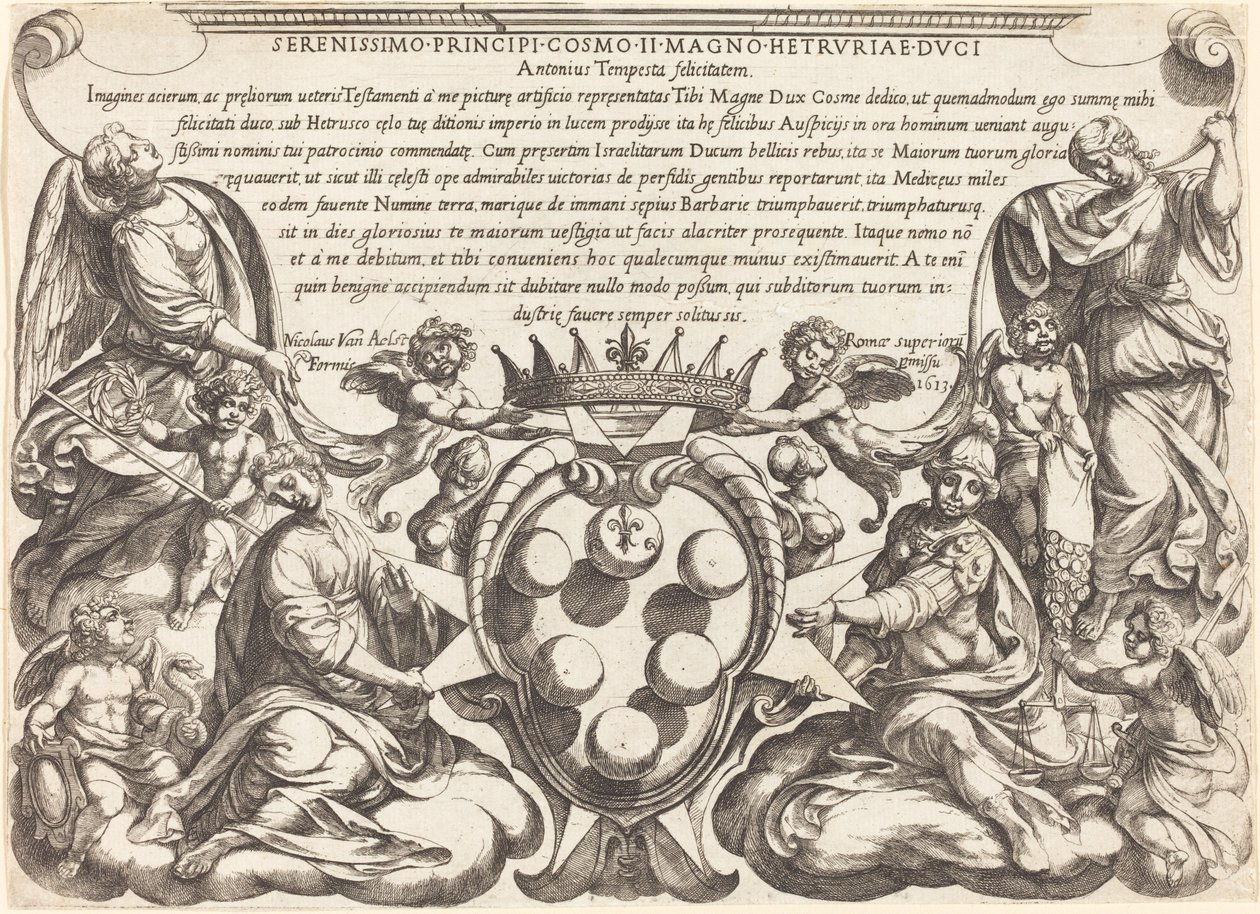Frontispício de Antonio Tempesta