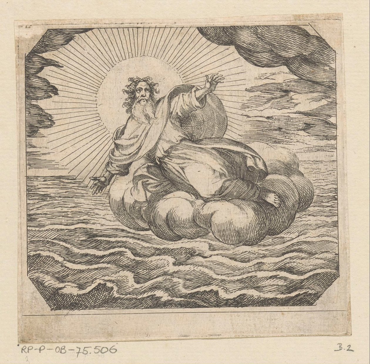 Deus cria o céu e a terra Criação (título da série) de Antonio Tempesta