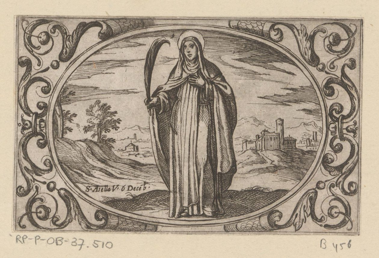 H. Asella
Romeinse martelaressen (título da série)
Imagini di moltes vergini Rom em martírio (título da série) de Antonio Tempesta