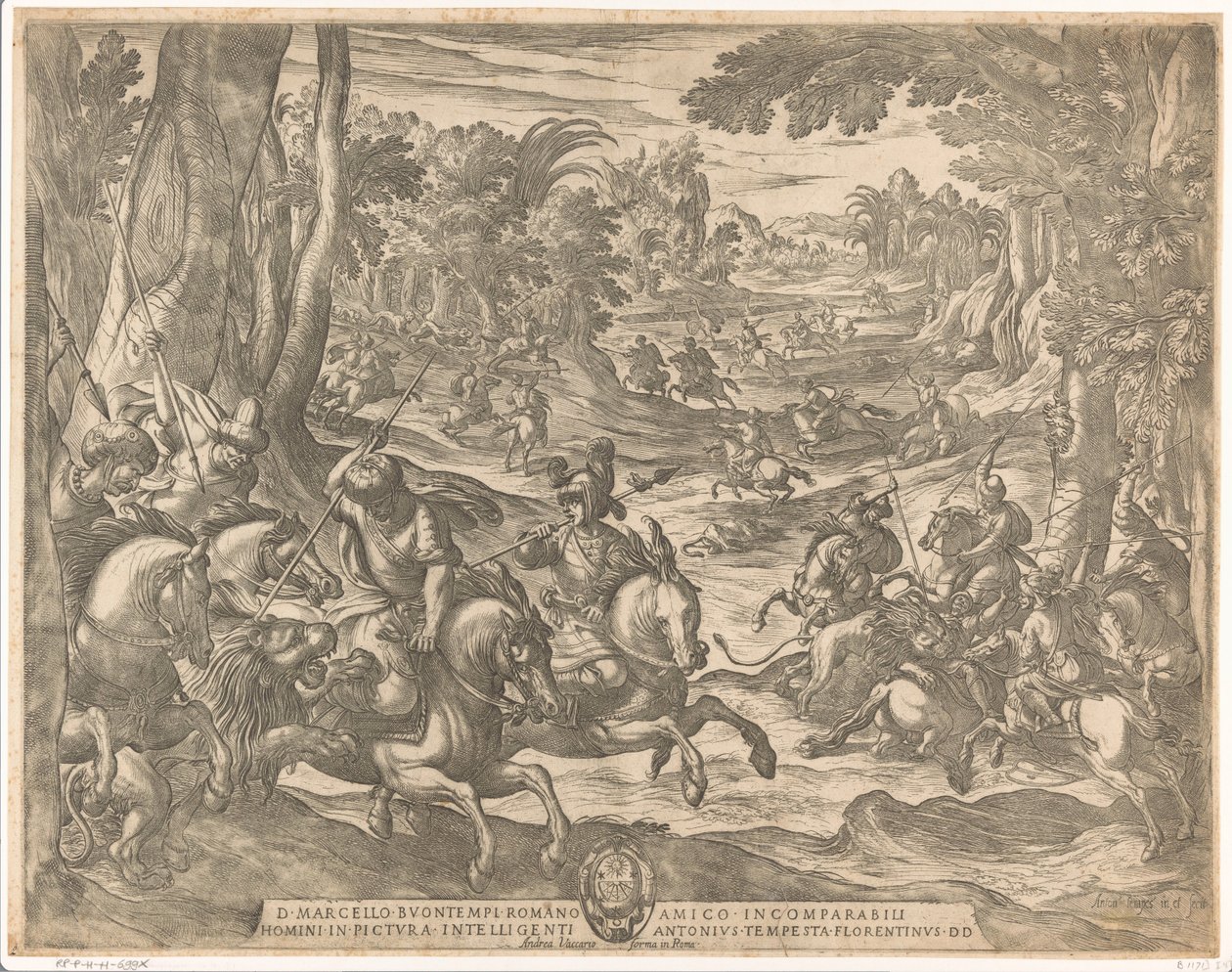 Leões caçadores de Antonio Tempesta