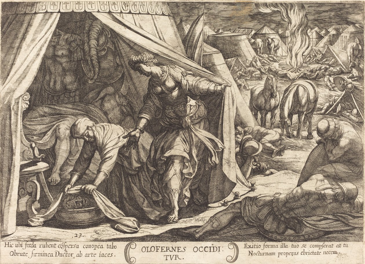 Judite e Holofernes de Antonio Tempesta