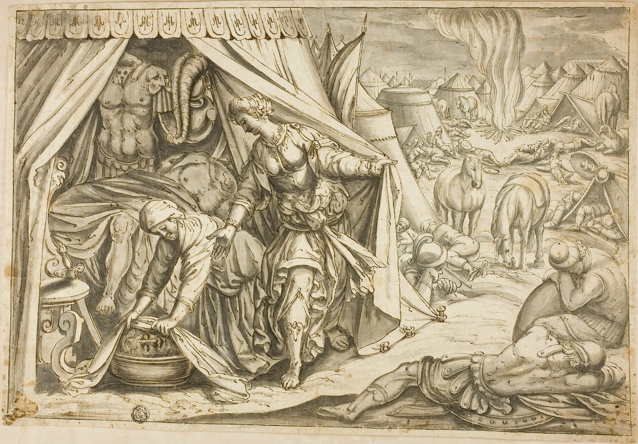 Judite e Holofernes de Antonio Tempesta