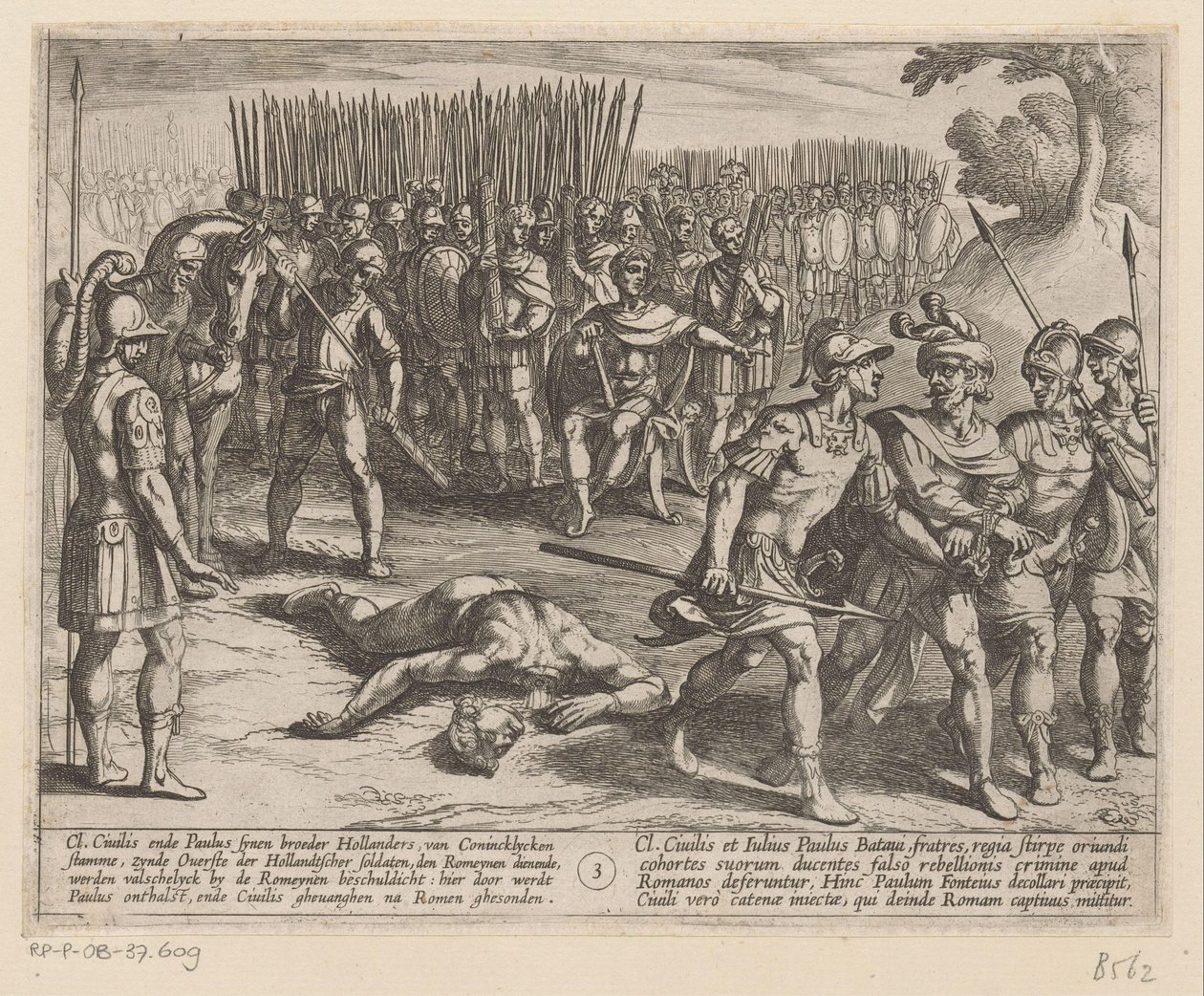 Julius Civilis é preso e o seu irmão Paul é decapitado
As guerras Batavianas contra os Romanos (título da série)
Batavorum cum Romanis Bellum (título da série) de Antonio Tempesta