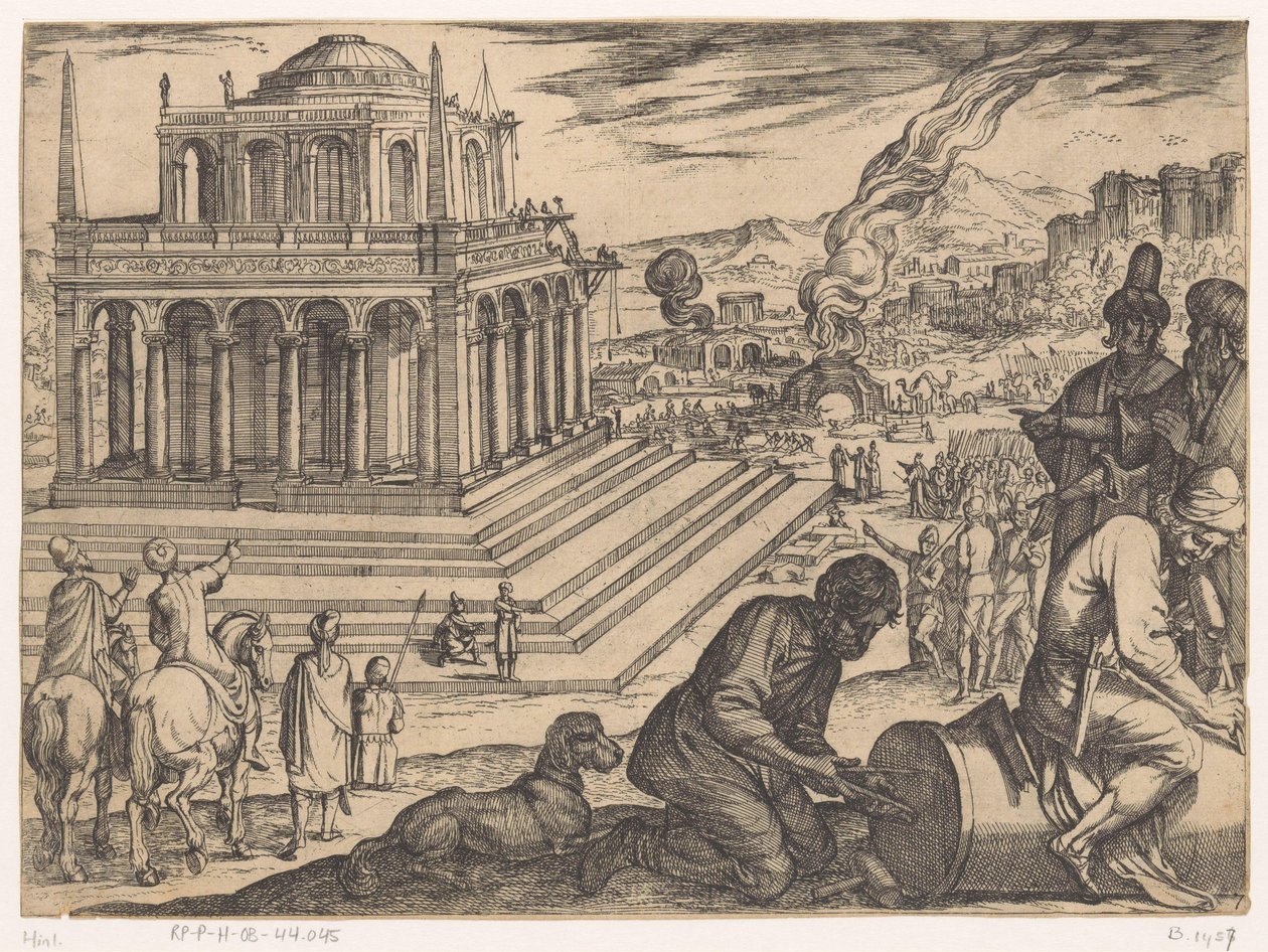 Mausoléu de Halicarnasso de Antonio Tempesta