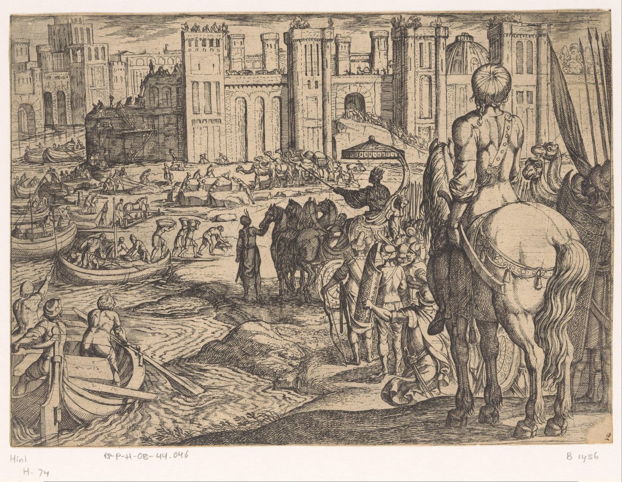 Muralhas da Babilónia de Antonio Tempesta