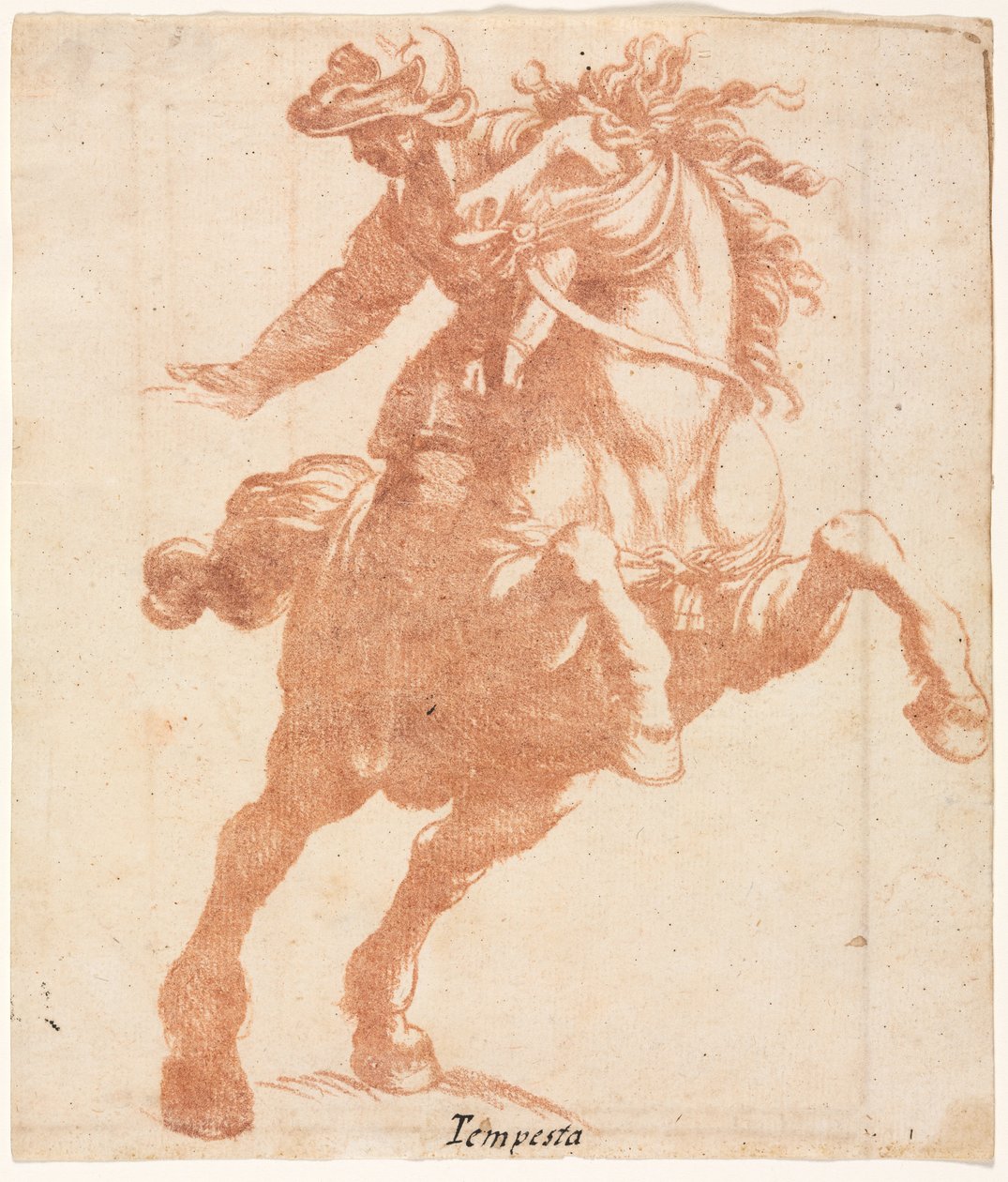 Criação de Cavalos e Cavaleiros, c. 1600 de Antonio Tempesta