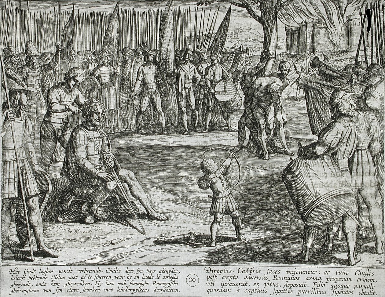 O incêndio da antiga fortaleza de Antonio Tempesta
