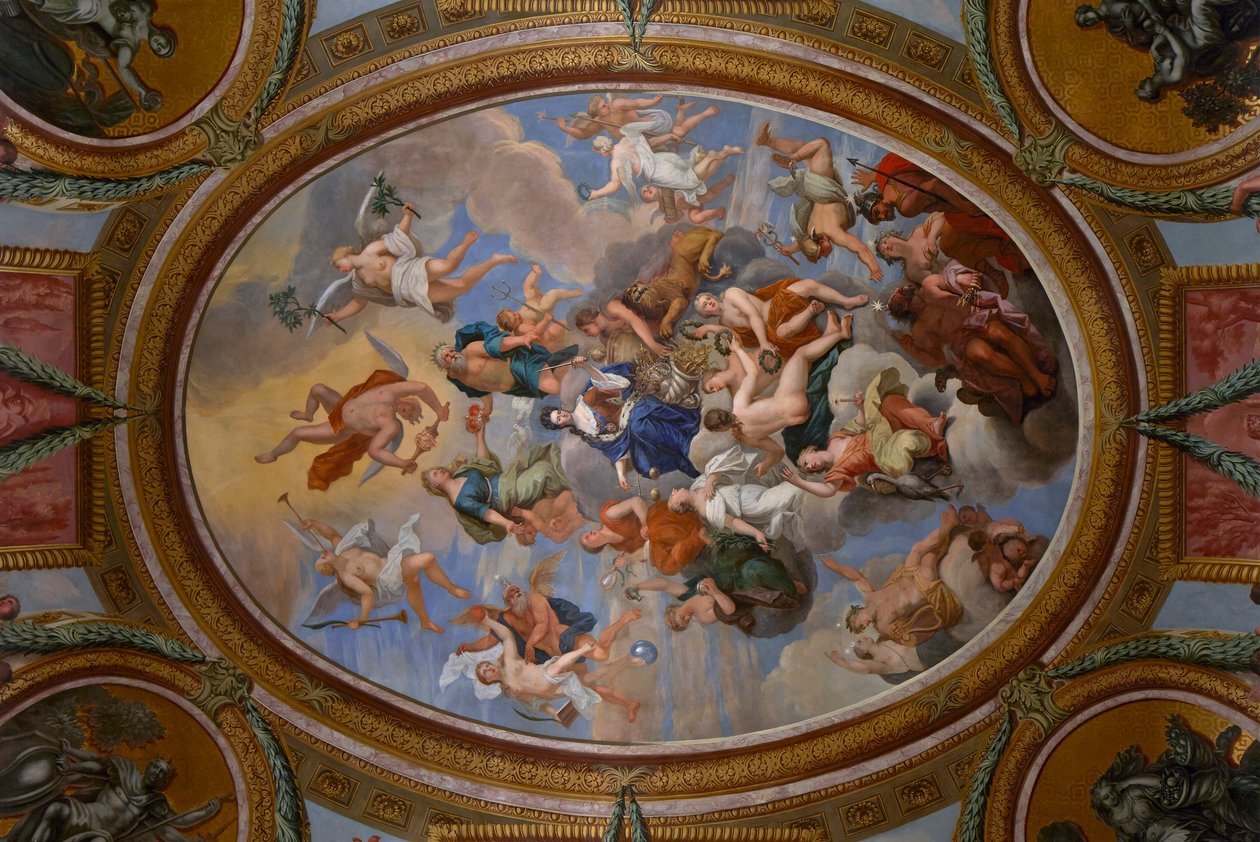 A sala de estar da rainha de Antonio Verrio