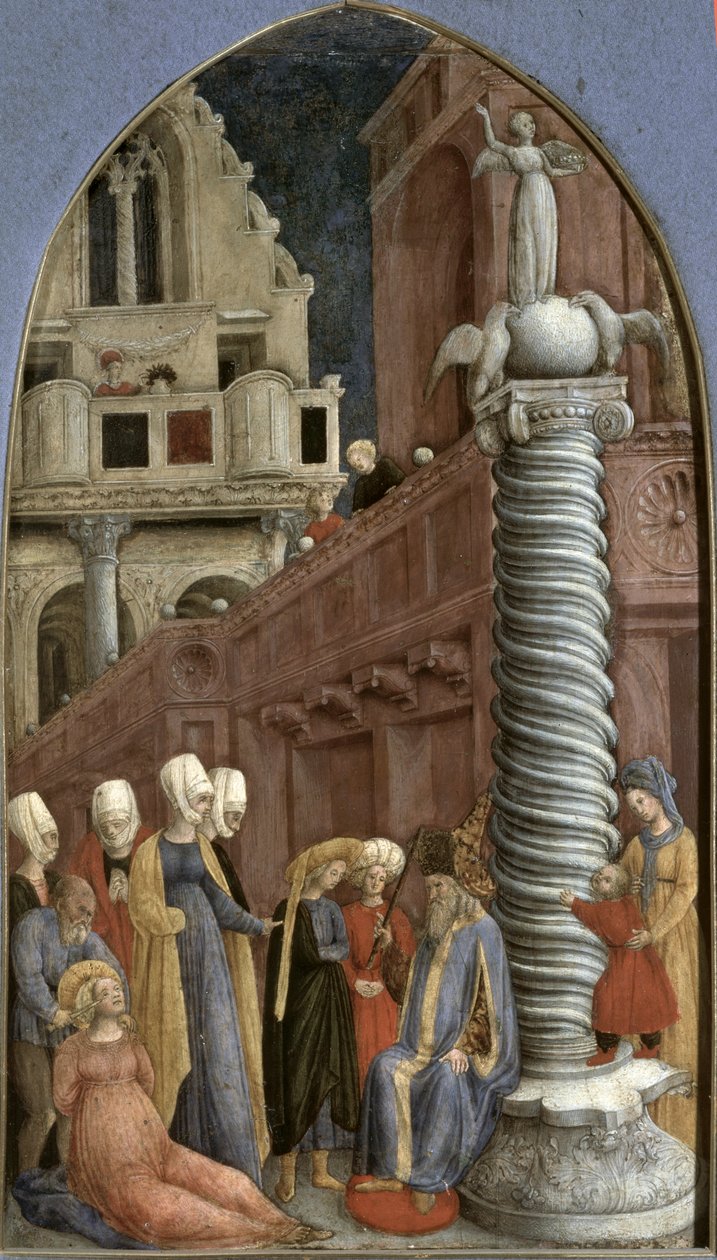 Martírio de Santa Lúcia de Antonio Vivarini